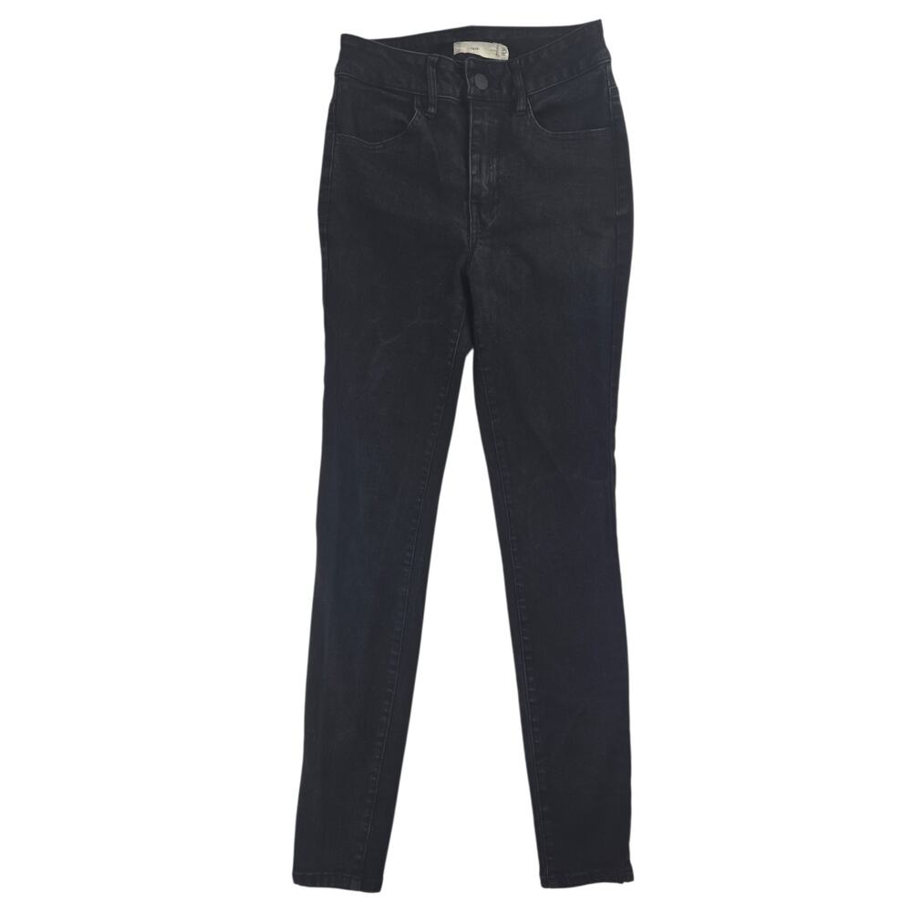 tgla | Black Stretch Denim Jeans | Size 24" waist